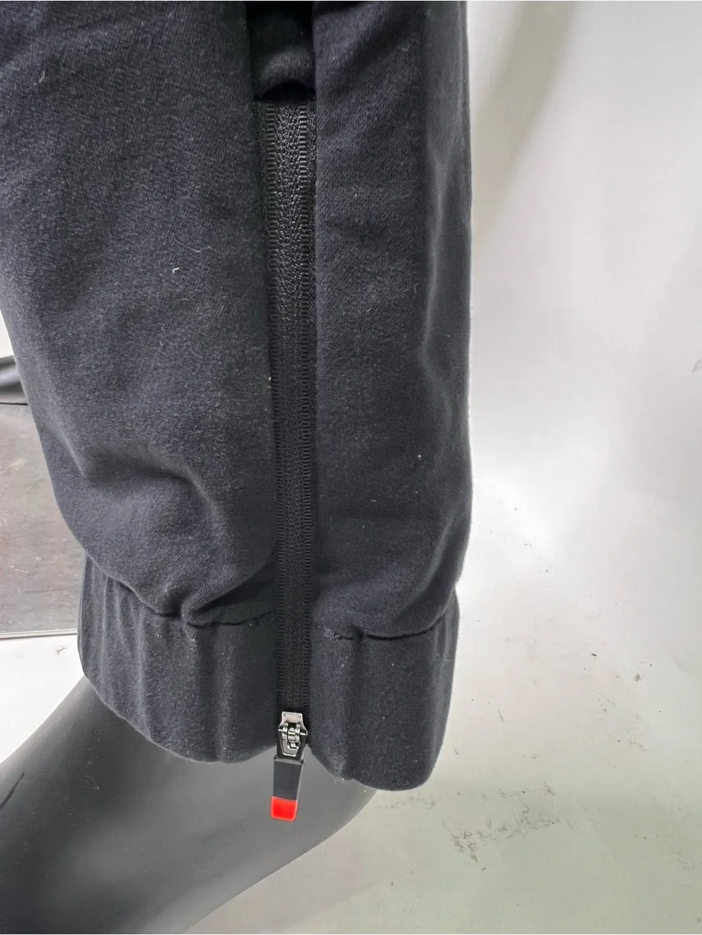 Hunter Black Jogger Pants with Red Trim Drawstring NWT